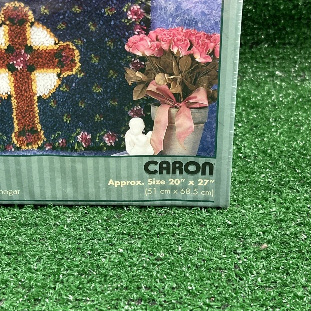 Natura Caron Bless This House Christian Latch Hook Kit R891 New Sealed
